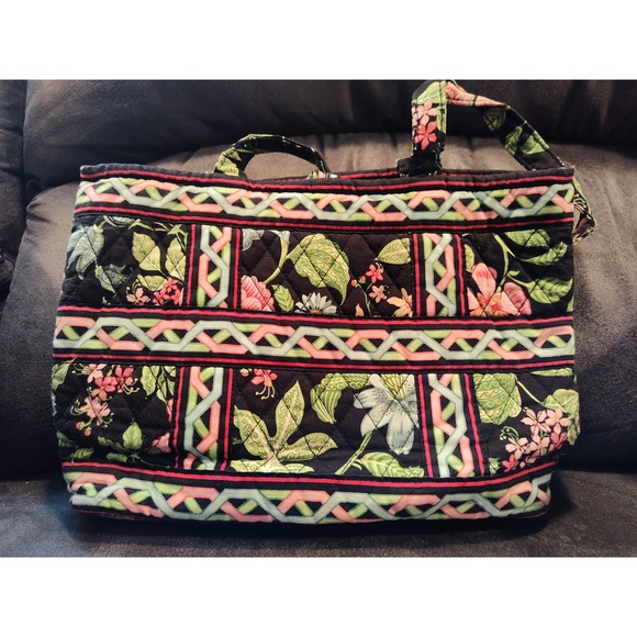 VERA BRADLEY Botanica Floral Retired Pattern Shoulder Bag Very Nice - Picture 3 of 7
